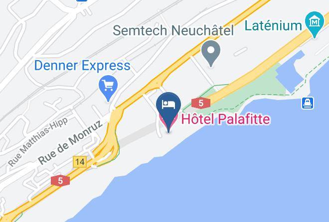Neuchatel District - Hotel Palafitte Maps