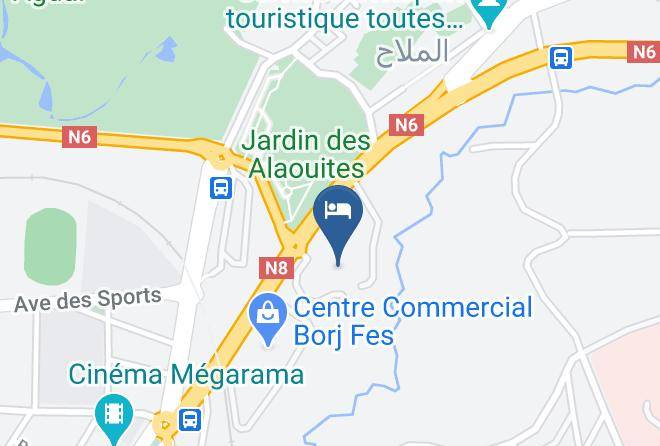 Fez - Hotel Palais Medina & Spa Fes Maps