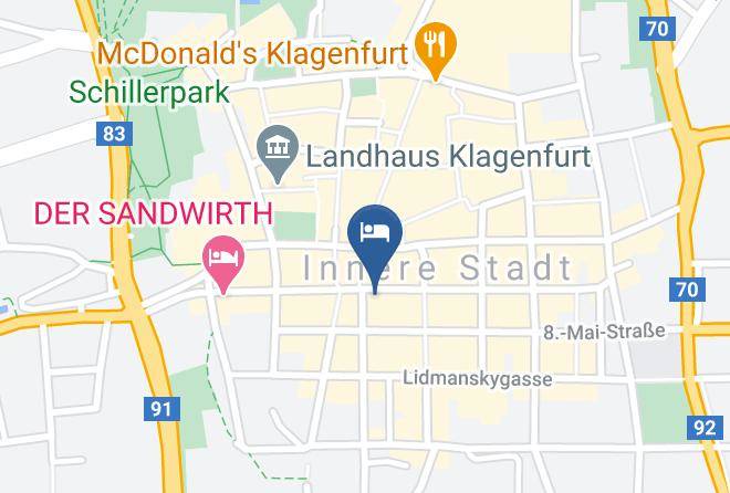 Klagenfurt - Hotel Palais Porcia Maps