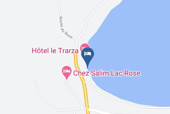 Rufisque - Hotel Palal Lac Rose Maps