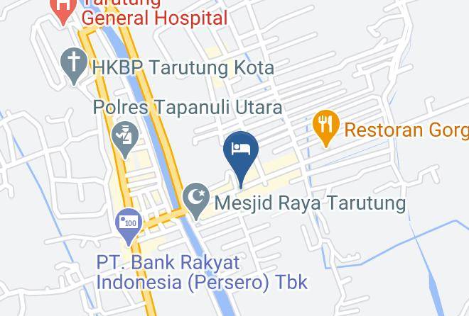 North Tapanuli Regency - Hotel Palapa Maps