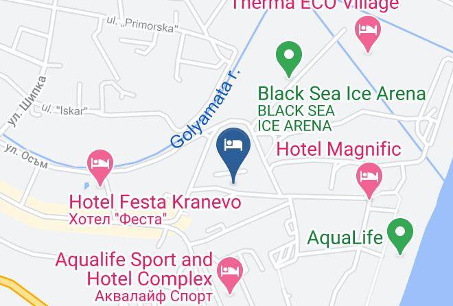 Balchik - Hotel Palas Maps