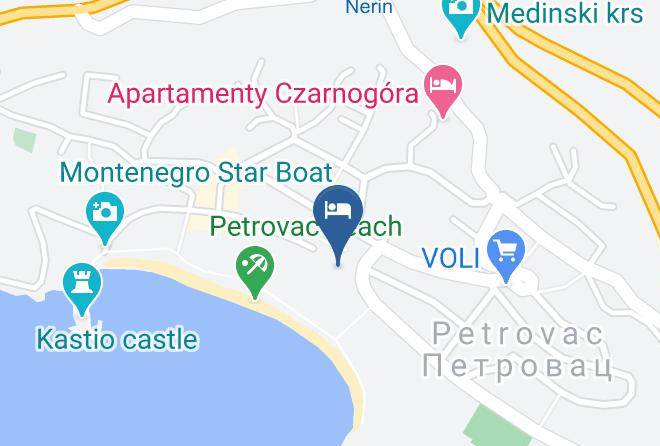 Budva - Hotel Palas Maps
