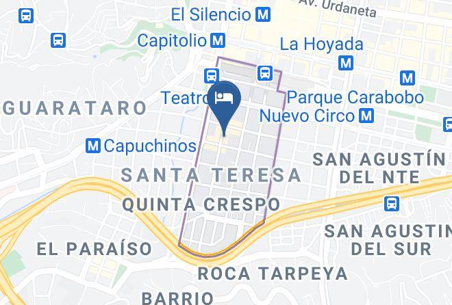 Caracas - Hotel Palas Maps