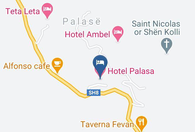 Himara - Hotel Palasa Maps