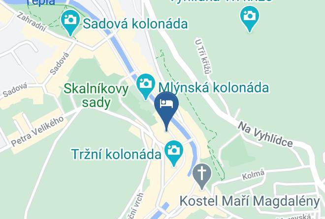 Carlsbad - Hotel Palatin Maps
