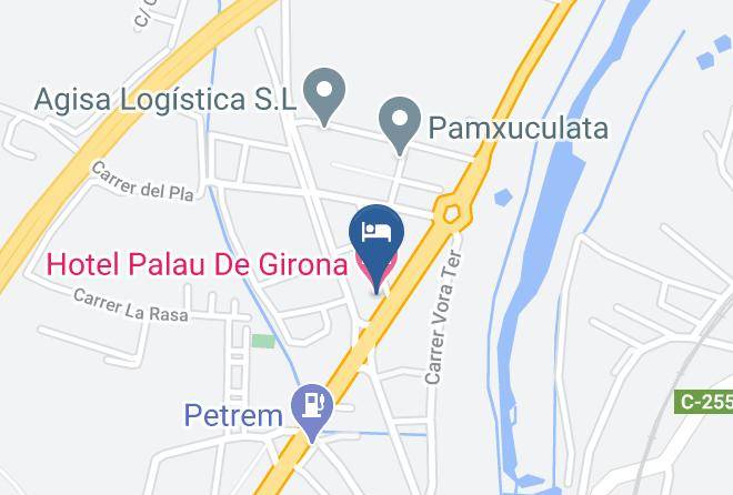 Girona - Hotel Palau De Girona Maps