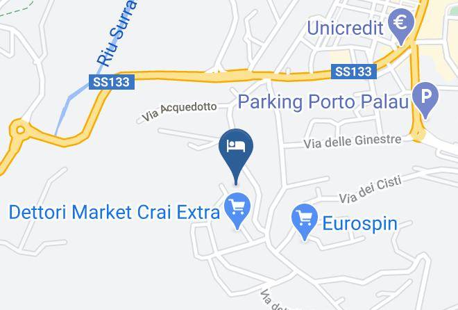 Sassari - Hotel Palau Maps