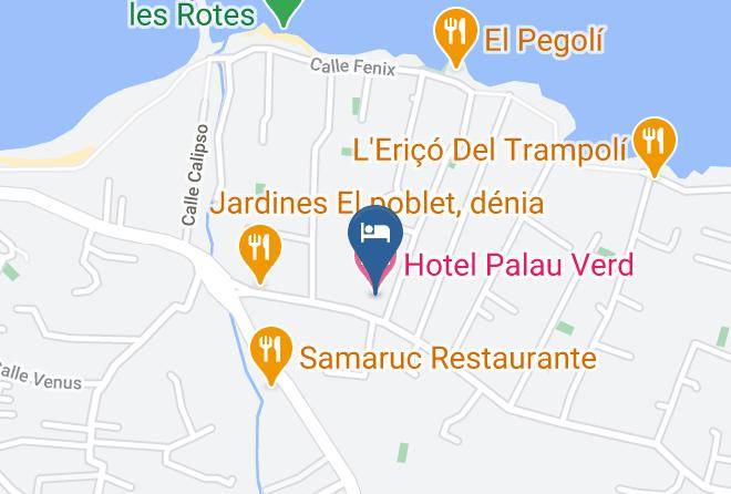Alicante - Hotel Palau Verd Maps