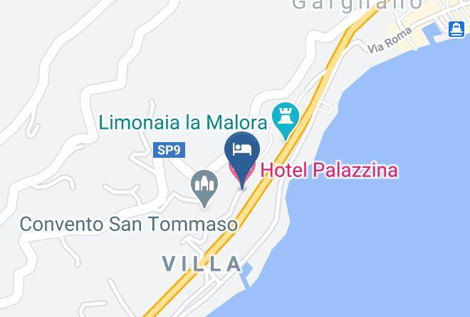 Hotel Palazzina Map