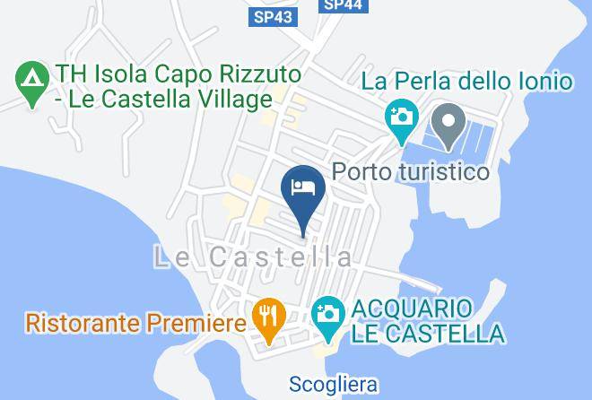 Crotone - Hotel Palazzo Annibale Maps