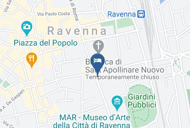 Ravenna - Hotel Palazzo Bezzi Maps
