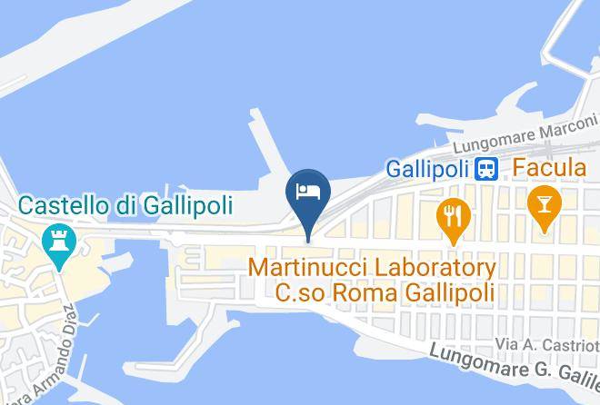 Lecce - Hotel Palazzo Del Corso Maps