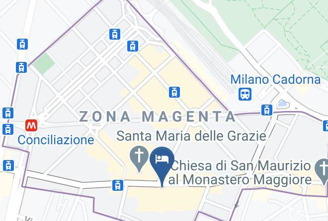 Milan - Hotel Palazzo Delle Stelline Maps