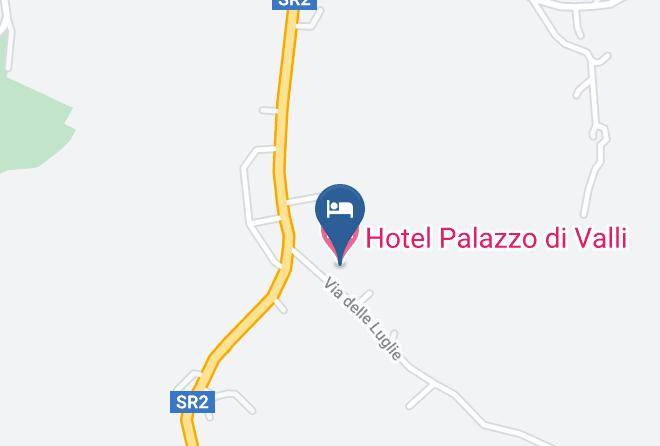 Siena - Hotel Palazzo Di Valli Maps