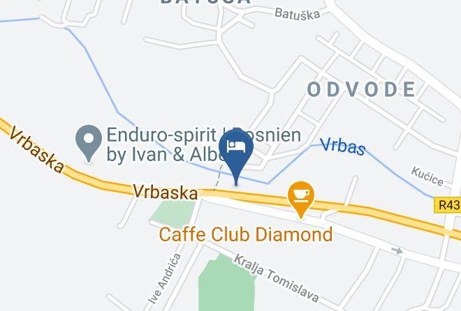Srednjobosanski - Hotel Palazzo Maps