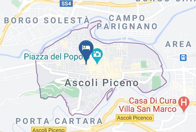 Ascoli Piceno - Hotel Palazzo Guiderocchi Maps