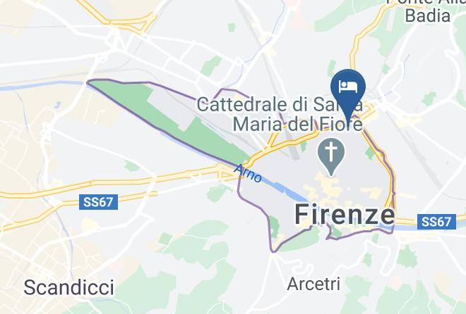 Florence - Hotel Palazzo Ricasoli Maps