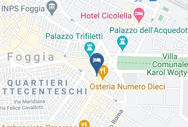 Foggia - Hotel Palazzo Sant'elena Maps