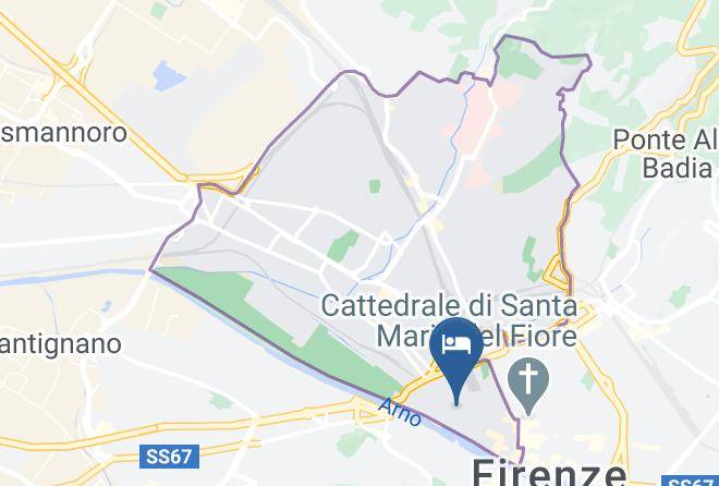 Florence - Hotel Palazzuolo Maps