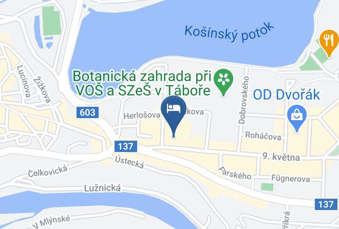 Tabor - Hotel Palcat Maps