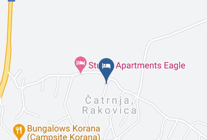 Rakovica - Hotel Palcich Maps
