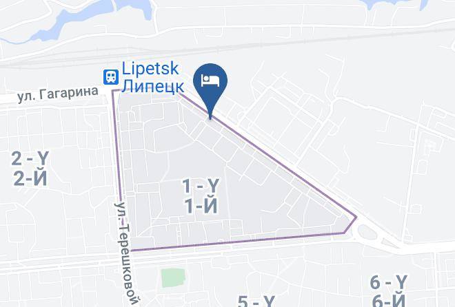 Lipetsk - Hotel Palermo Maps
