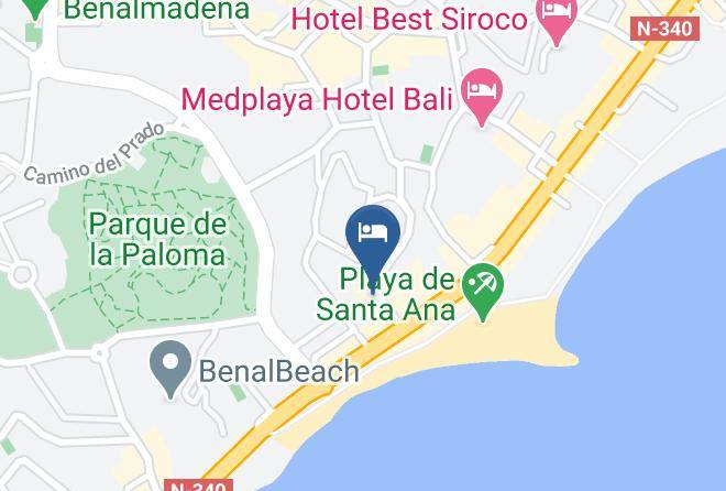 Malaga - Hotel Palia La Roca Maps
