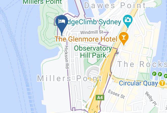 Sydney - Hotel Palisade Maps