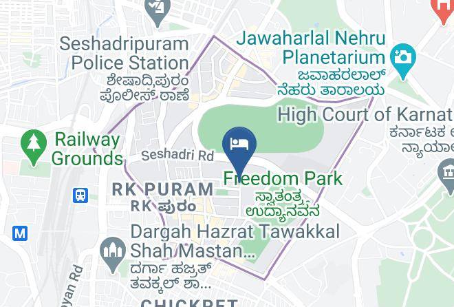 Bengaluru - Hotel Palladium Maps