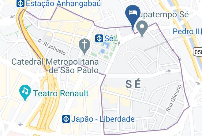 Sao Paulo Se - Hotel Pallion Center Maps