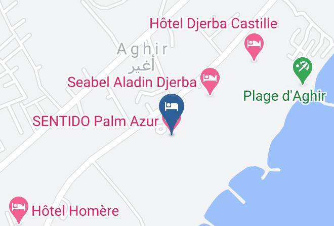 Djerba - Sentido Palm Azur Maps