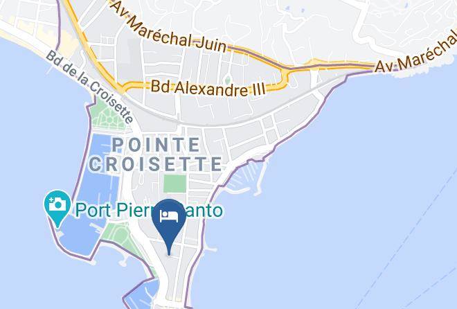 Hotel Palm Beach Map