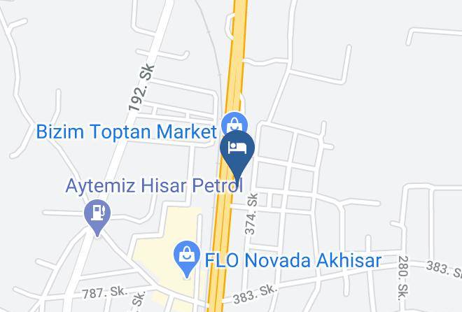 Akhisar - Hotel Palm City Akhisar Maps