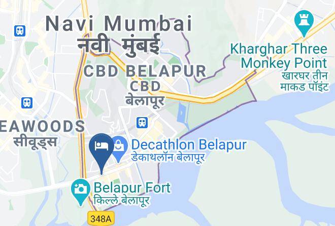 Navi Mumbai - Hotel Palm Star Maps