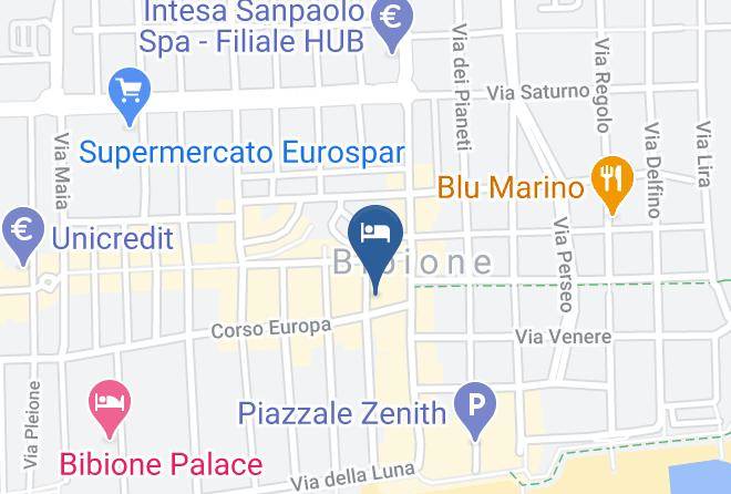 Venice - Hotel Palma De Majorca Bibione Maps