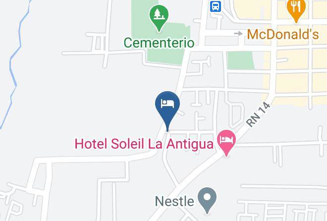Antigua Guatemala - Hotel Palma De Mallorca Antigua Guatemala Maps