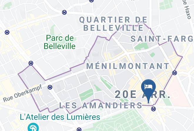 Paris - Hotel Palma Paris Maps