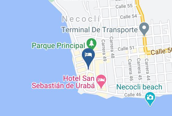 Necocli - Hotel Palma Real Maps