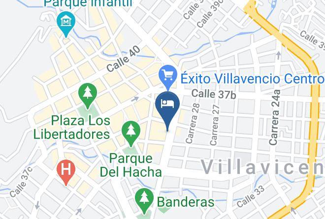 Villavicencio - Hotel Palma Real Maps