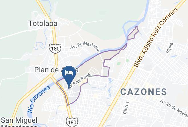 Poza Rica De Hidalgo - Hotel Palma Sola Maps
