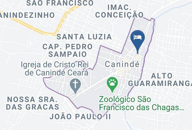 Caninde - Hotel Palmacia Maps