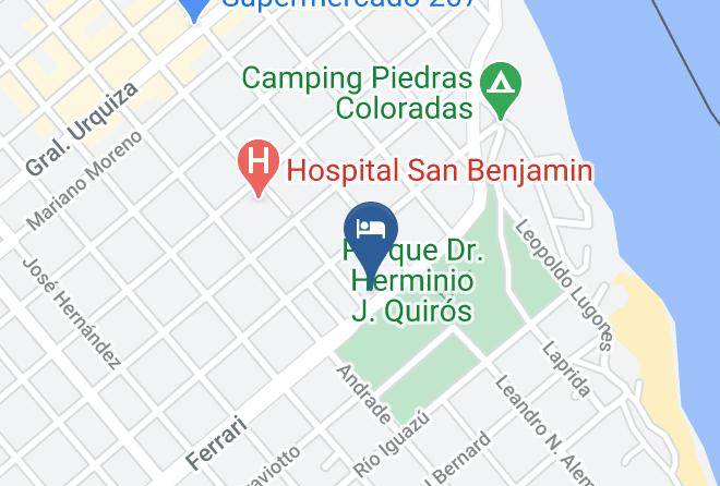 Colon - Hotel Palmar Maps