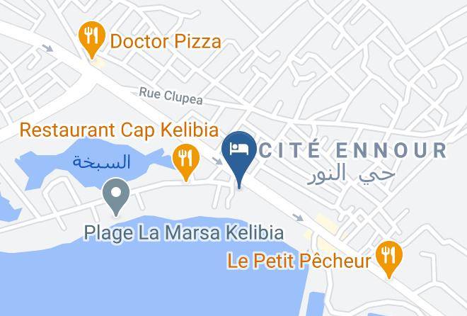 Tunisia - Hotel Palmarina Maps