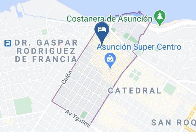 Asuncion - Hotel Palmaroga Maps