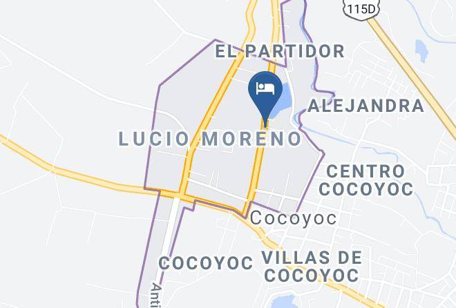 Yautepec - Hotel Palmas Cocoyoc Maps