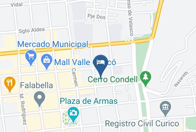 Hotel Palmas Express Map