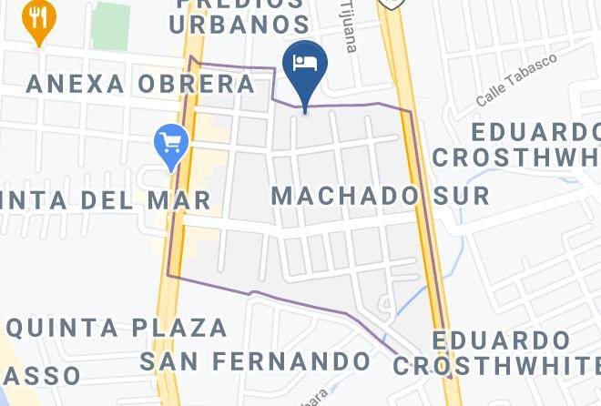 Rosarito Beach Municipality - Hotel Palmas Quintero Maps