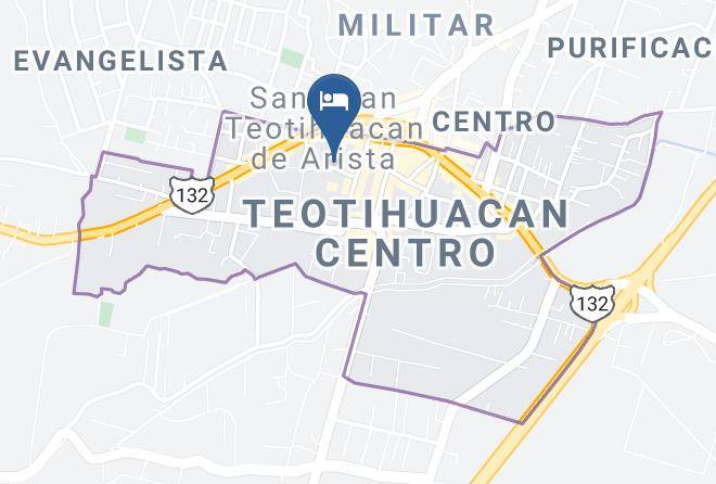 Teotihuacan - Hotel Palmas Teotihuacan Maps