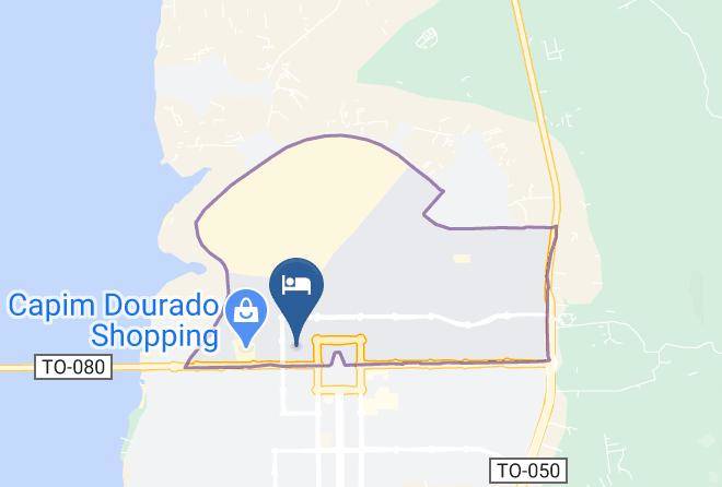 Hotel Palmas Tocantins Map